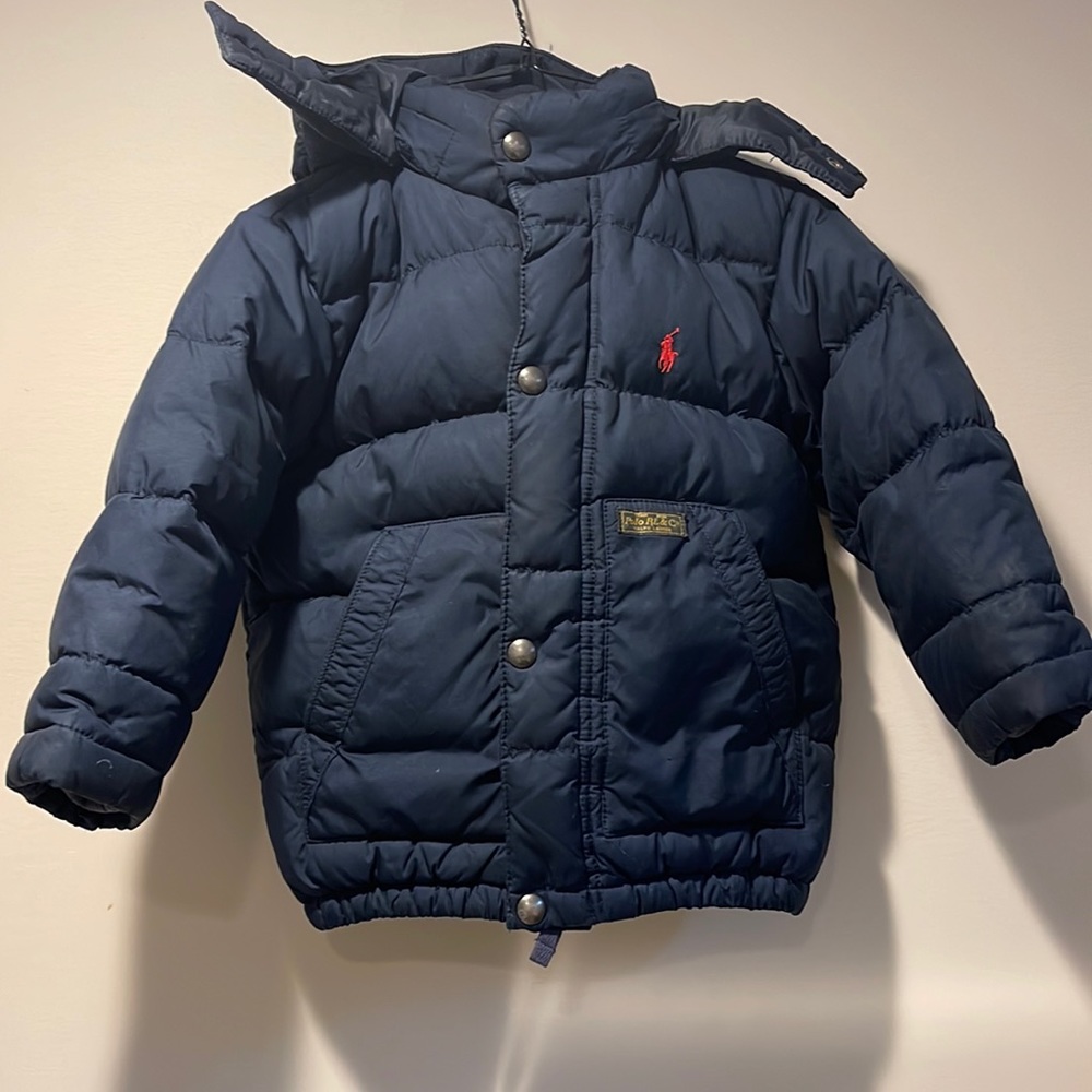 Polo Ralph Lauren little boys down jacket Navy size 2